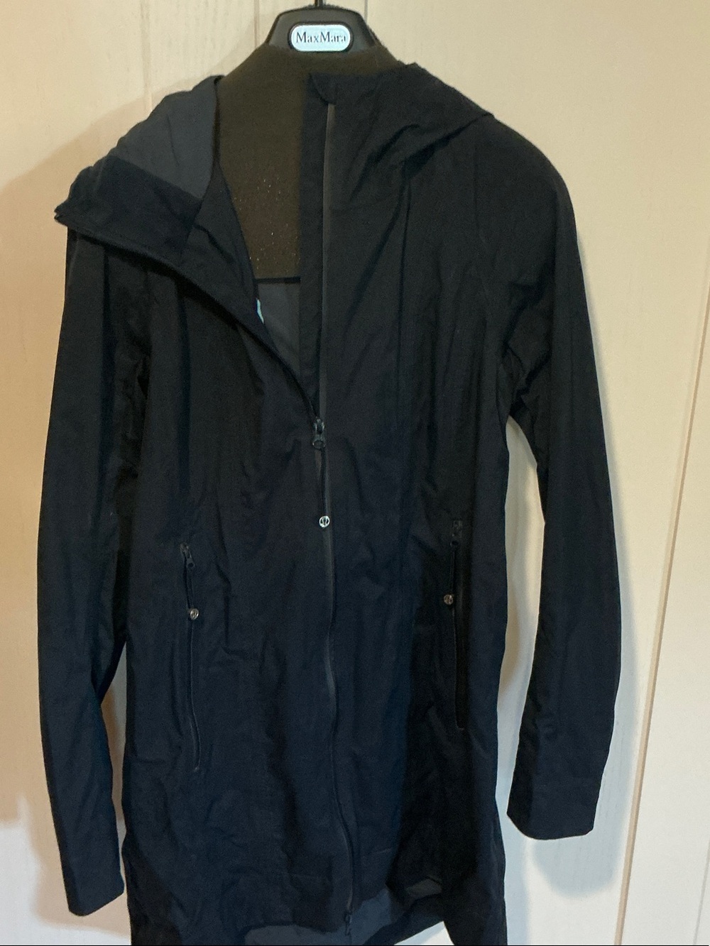 lululemon athletica Black Zip-Front Lightweight Jacket